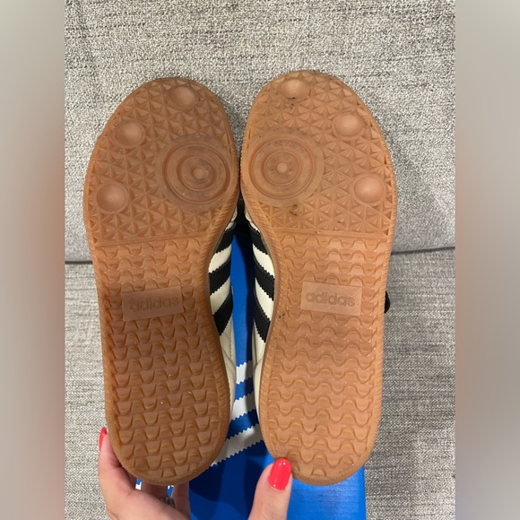 Adidas Samba Cream/Black Size 5 - Picture 7 of 8